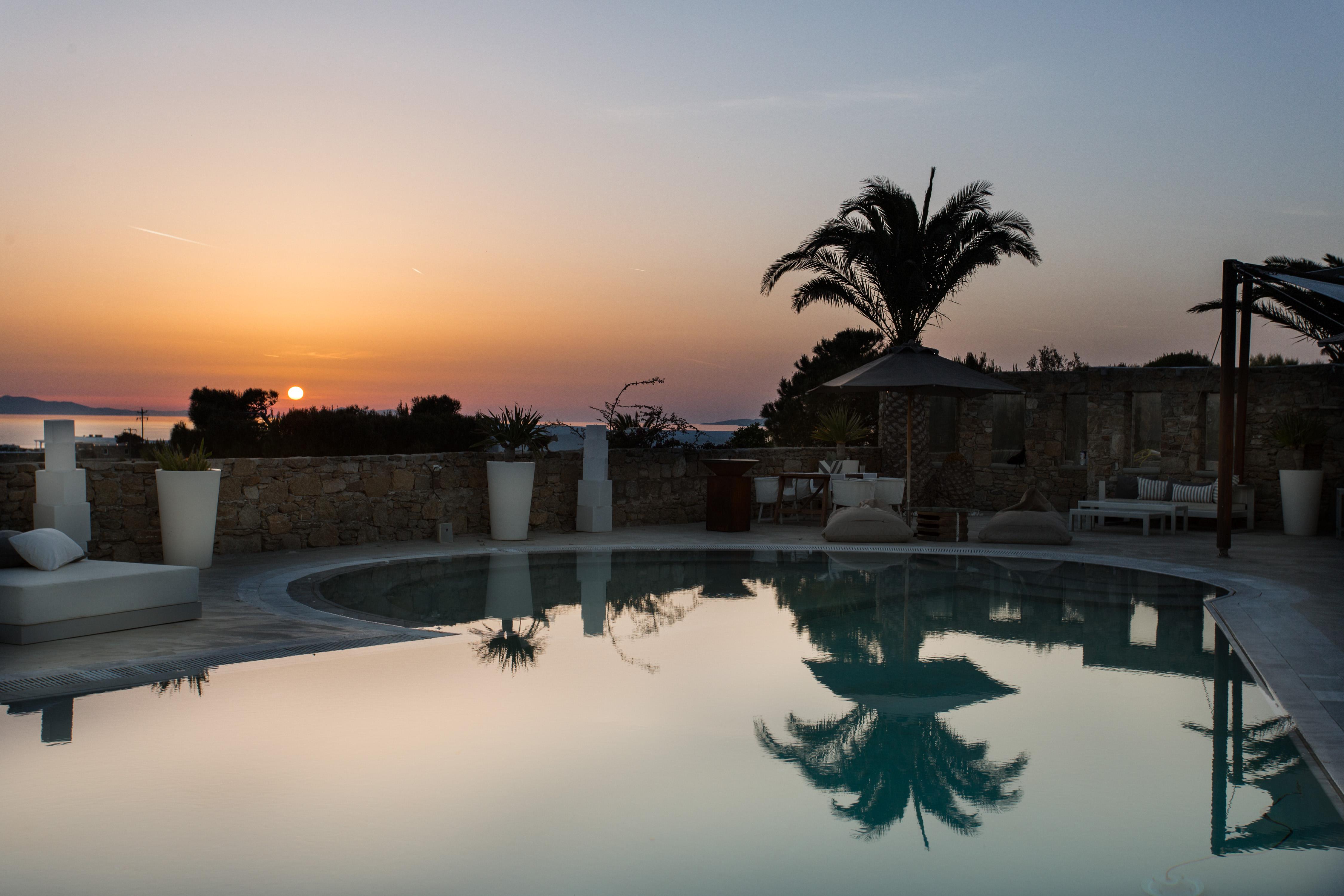 Ostraco Suites Mykonos Town Exterior foto